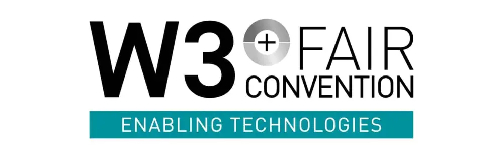 W3展会暨大会标志,2026年9月23-24日在德国耶拿,聚焦白光光学3D表面测量与高分辨率检测技术。
