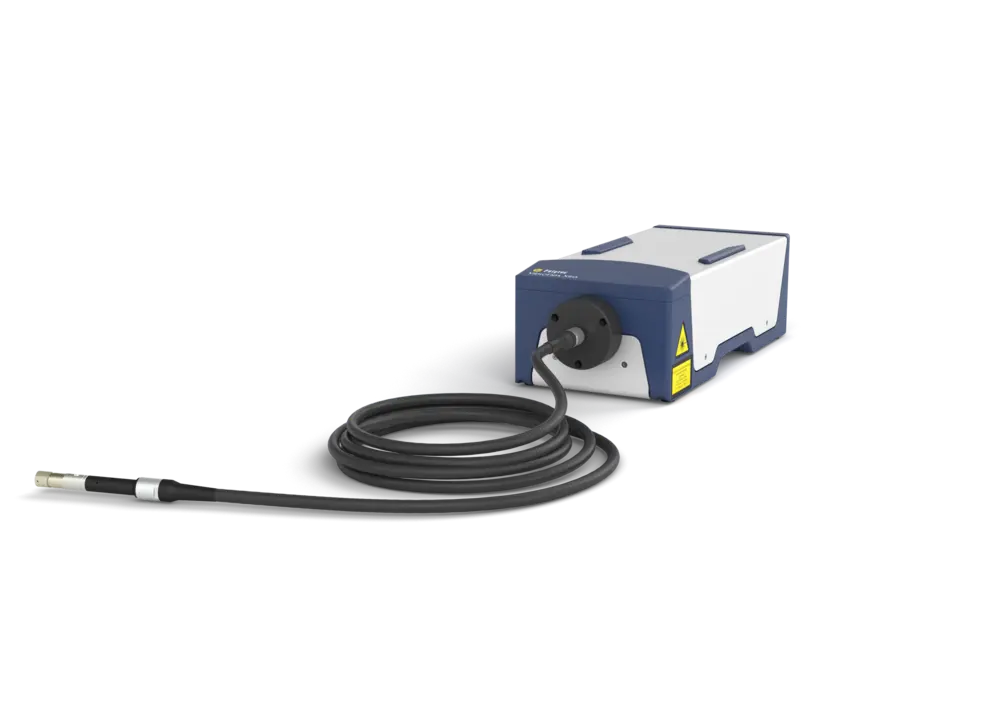 Polytec VibroFlex Xtra Fiber 用于在严苛环境下进行远程、非接触式振动测量的激光传感器头。