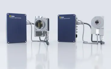 Polytec紧凑型光谱仪展示,适用于高精度光学测量与过程分析的先进仪器设备。